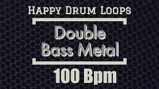 Double Bass Drum Loop #100 bpm