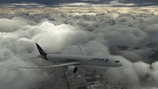 (4K) Ultra Settings/ LATAM Airlines B787-9/ Lima, Peru to Rio De Janeiro, Brazil/ MSFS 2020