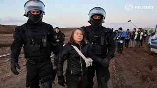 Greta Thunberg released after detention at German mine protest
