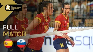 Full Match | Spain vs. Slovenia - CEV Volleyball European Golden League 2024