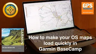 Viewing 1:25k Ordnance Survey maps in Garmin BaseCamp