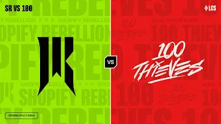 SR v 100 - Week 3 Day 3 | LCS Spring Split | Shopify Rebellion v 100 Thieves (2024)