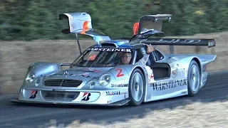 1998 Mercedes-Benz CLK LM 5.0 Liter M119 NA V8 Engine Sounds @ Goodwood FOS!