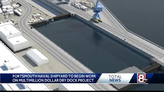 Navy secretary attends groundbreaking of $1.7B project at Portsmouth Naval Shipyard