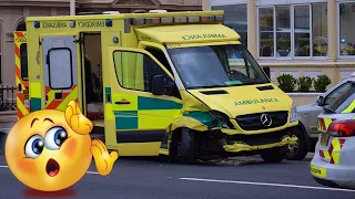 BEWARE OF AMBULANCE!! (Car Crash Compilation)