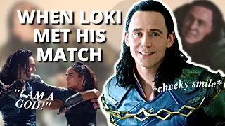 Loki getting relentlessly POunDed by the people around him for 2 minutes straight...