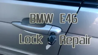 DIY BMW E46 door Lock Fix - lock repair