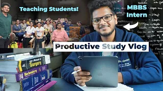 Studying for NEET + Teaching MBBS Students | A Day in My Life | Anuj Pachhel
