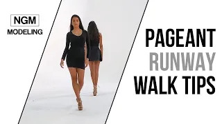 Pageant Runway Walk Tips  | How To Win Your First Pageant | Training