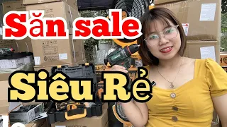 Săn Sale Giá Rẻ Bèo Máy Khoan, Máy Mài Máy Cưa