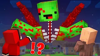 How JJ Survive 100 Days Of Attack on TITAN MIKEY EXE in Minecraft? - Maizen