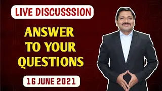 Live Discussion on Admissions & Exams by Dinesh Sir