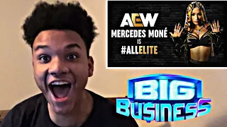 🟢Live Reaction | Mercedes Monè Made Her AEW Debut 😱!!