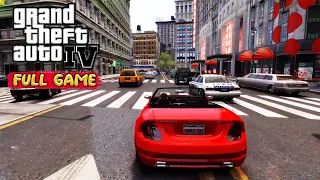 Grand Theft Auto 4 REMASTERED Mods Gameplay Walkthrough FULL GAME [1080p HD] - No Commentary