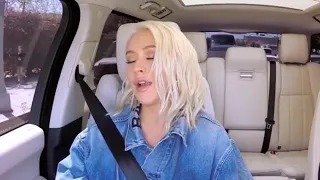 Carpool Karaoke BONUS (2): Christina Aguilera's 'FALL IN LINE' The Late Late Show With James Corden