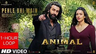 ANIMAL:PEHLE BHI MAIN(1-HOUR LOOP) | Ranbir Kapoor,Tripti Dimri | Sandeep V  | Bhushan K