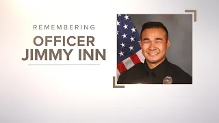 Funeral procession for Stockton police officer Jimmy Inn