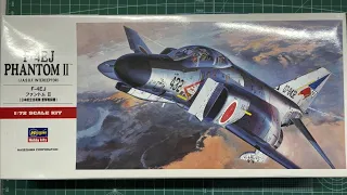 Hasegawa F-4EJ Phantom II J.A.S.D.F. Interceptor 1/72 Scale Model Aircraft