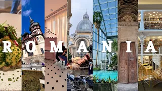 EUROPE SOLO TRAVEL VLOG: A week in Bucharest, Romania// castles, thermal baths and social hostels