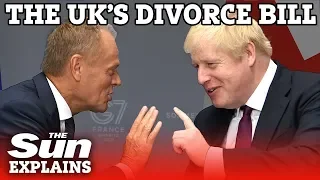 What is the Brexit divorce bill?