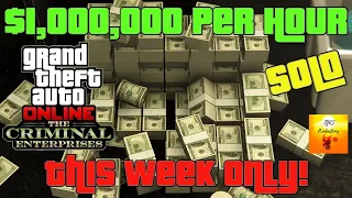 GTA Online Money Guide! Make $1 Million Per Hour From MC Clubhouse Contract Bonus! This Week Only!