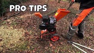 Forest Master Compact Wood Chipper PRO TIPS