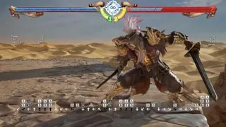 Soul Calibur VI: Cervantes is sick in this game. 33 hit 146 damage combo