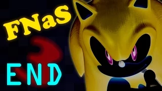 Five Nights at Sonic's 3 | BAD ENDING | KILLED AT SONIC SPEED