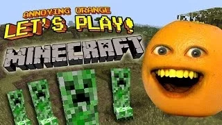 Annoying Orange Let's Play!   MINECRAFT