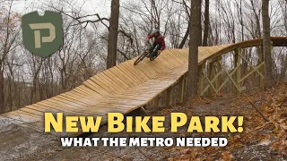 New Bike Park in the Metro!  Built by Pathfinder Trail Building