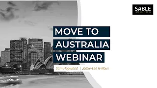 Webinar Replay: Move to Australia: Easiest and most popular visa routes