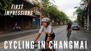 CYCLING IN CHIANG MAI / FIRST IMPRESSIONS!