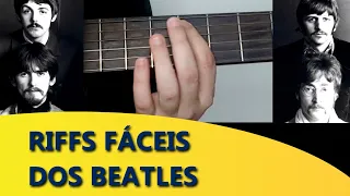 Riffs fáceis dos Beatles no violão