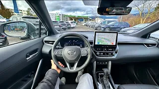 New Toyota Corolla Cross Hybrid Test Drive POV | Ambience Binaural Sound