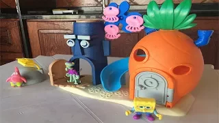 COMPREI A CASA DE ABACAXI DO BOB ESPONJA, DO LULA MOLUSCO E DO PATRICK!