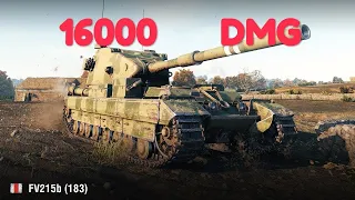 Рекорд урона на FV215b 183  World of Tanks отдыхает.