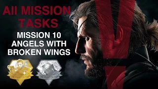 Metal Gear Solid V: The Phantom Pain - All Mission Tasks (Mission 10 - Angels With Broken Wings)