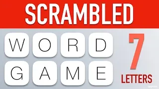 Scrambled Word Games - Guess the Word Game (7 Letter Words)