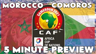 AFRICA CUP OF NATIONS - MOROCCO vs COMOROS