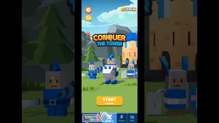 Gameplay CONQUER THE TOWER : Takeover, Level 47 & Level 48, Strategy Game, GameLord 3D, Android Game