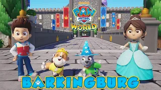 PAW Patrol World - BARKINGBURG - All Badges, Postcard & Complete Missions