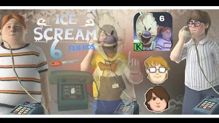 Ice Scream 6|Gameplay & Main Menu part 3|Ice Scream 6 FanMade