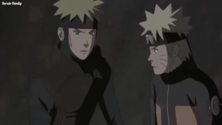 Naruto meets and fights with Past Minato for the first time!!