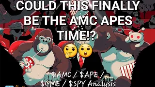 Could This Finally Be The AMC APES Time!? "AMC / APE / GME / SPY Analysis Update"