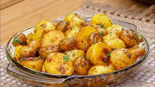 Potatoes with onions are tastier than meat. They are so delicious! Potato Recipes!