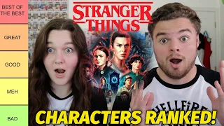 Stranger Things Characters Ranked! (TIER LIST)