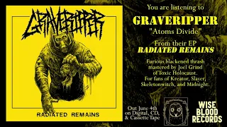 Graveripper  - "Atoms Divide" (Track Premiere // Thrash // Black Metal // Blackened Thrash)