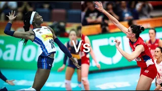 Boskovic vs egonu ( semi final women's European volleyball championships 2019 )