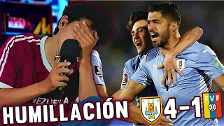 REACCION URUGUAY VS VENEZUELA 4-1 | EL KARMA EXISTE | Clasificatorias Qatar 2022