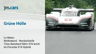 Weltrekord - Nordschleife | Timo Bernhard fährt 370 km/h im Porsche 919 Hybrid